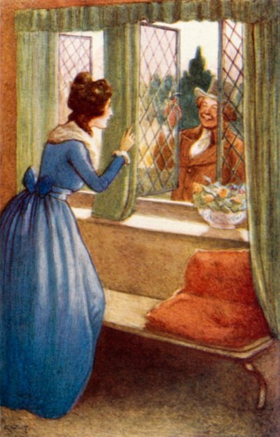 Illustration for Pride and Prejudice by Arthur Wallis Mills